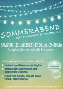 Read more about the article Sommerabend 2022