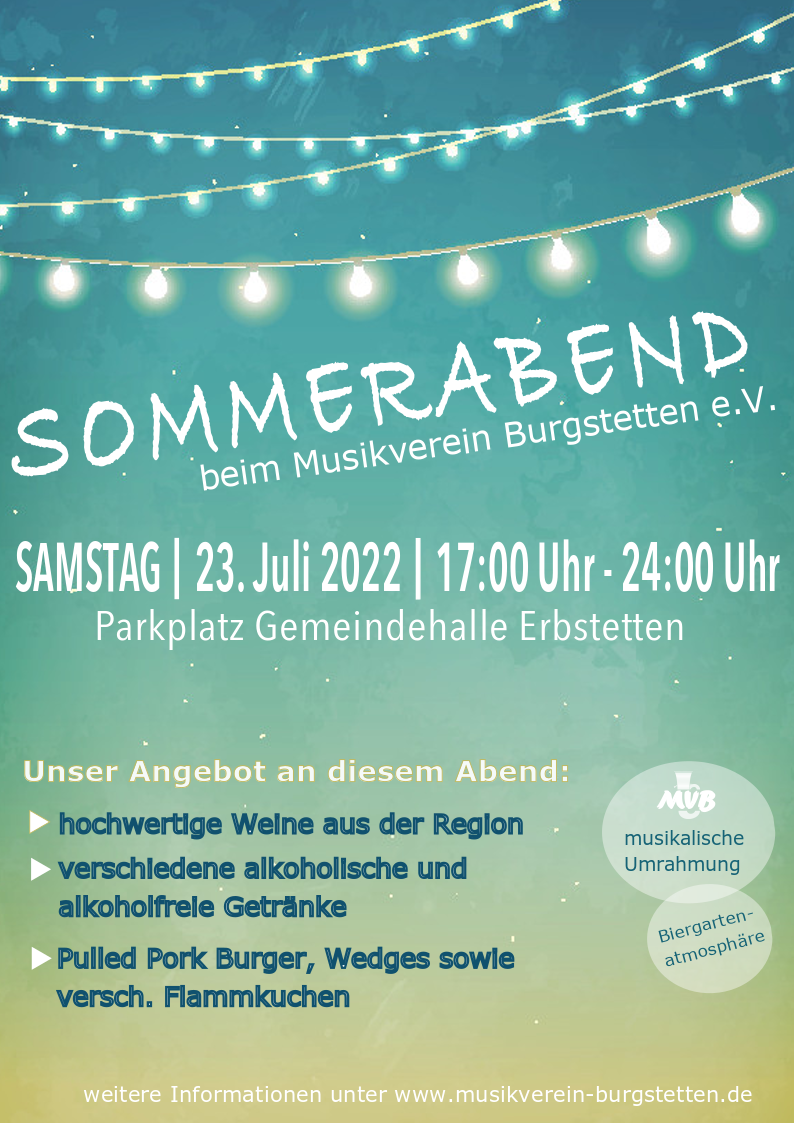 You are currently viewing Sommerabend 2022
