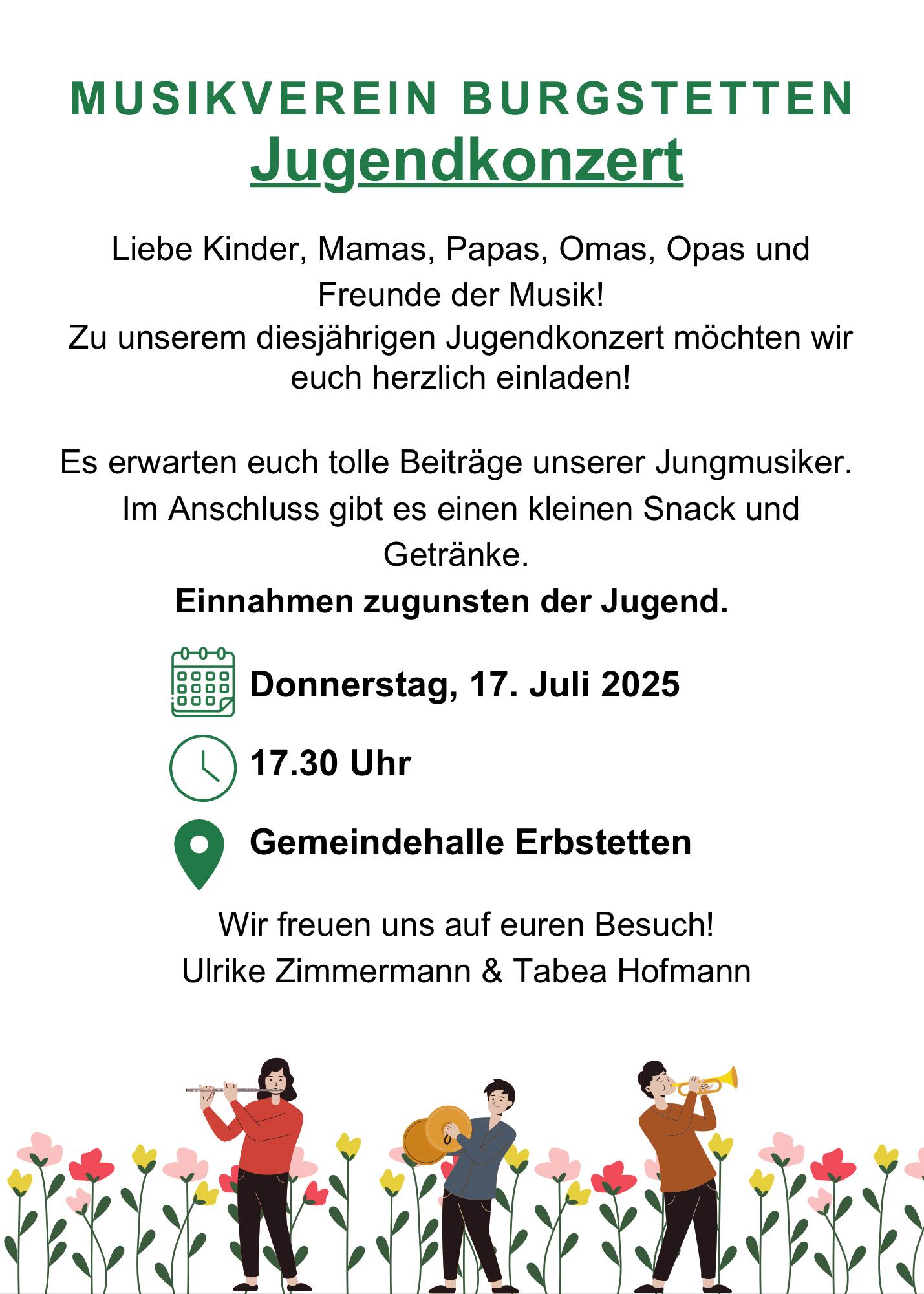 Du betrachtest gerade Jugendkonzert